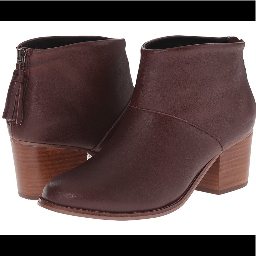 Dark Brown NEW Toms Booties